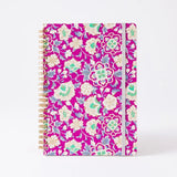 リングノート | A5 方眼 | 植物柄 | 友禅紙 GARDEN3 | 尚雅堂 尚雅堂