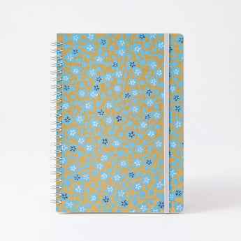 リングノート | A5 方眼 | 小花柄 | 友禅紙 TONE1 | 尚雅堂 尚雅堂