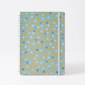 リングノート | A5 方眼 | 小花柄 | 友禅紙 TONE1 | 尚雅堂 尚雅堂