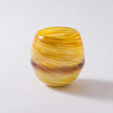 グラス |  琉球ガラス 土星 イエロー | 琉球ガラス匠工房 琉球ガラス匠工房