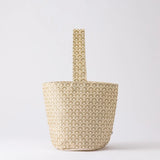 ワンハンドル トートバッグ | パイナップル青海波柄 コットン製 | 沖縄 シマノネ シマノネ