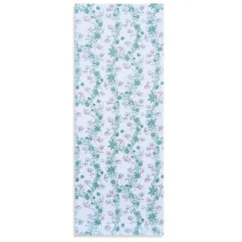 手捺染 手ぬぐい | 楓と芒柄 | 甕覗色 / 丁子色 | 綿 (特岡生地) | 京都 都もだん 都もだん