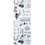 手捺染 手ぬぐい | 京野菜夏×白練色 | 綿 (特岡生地) | 京都 都もだん 都もだん