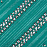 風呂敷 90cm｜竹久夢二 四葉とどくだみ グリーン｜綿100％｜むす美 むす美