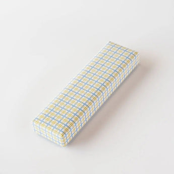 友禅筆箱｜格子柄｜友禅紙 ペンケース KOSHI-5 | 尚雅堂 尚雅堂