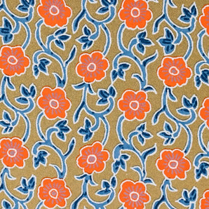 リングノート | A5 方眼 | 植物柄 | 友禅紙 GARDEN1 | 尚雅堂 尚雅堂