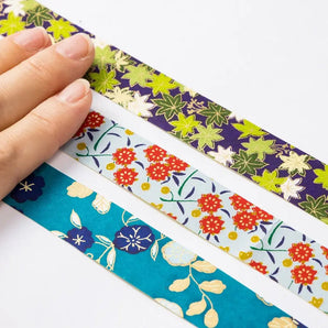 友禅和紙 テープシール | 3柄セット | No49・52・54 | 尚雅堂 尚雅堂