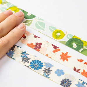 友禅和紙 テープシール | 3柄セット | chic 08・09・10 | 尚雅堂 尚雅堂