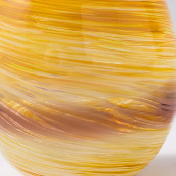 グラス |  琉球ガラス 土星 イエロー | 琉球ガラス匠工房 琉球ガラス匠工房