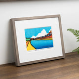 手摺り木版画 | 鴨川 | 竹中健司 作 | 京都 インテリアアート | 竹笹堂 竹笹堂