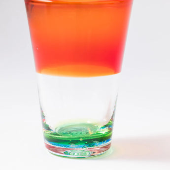 ビアグラス - 残波の夕日 | 琉球ガラス タンブラー | 沖縄 RYUKYU GLASS WORKS 海風 RYUKYU GLASS WORKS 海風