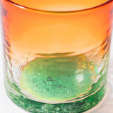 ロックグラス - 残波の夕日 | 琉球ガラス タンブラー | 沖縄 RYUKYU GLASS WORKS 海風 RYUKYU GLASS WORKS 海風