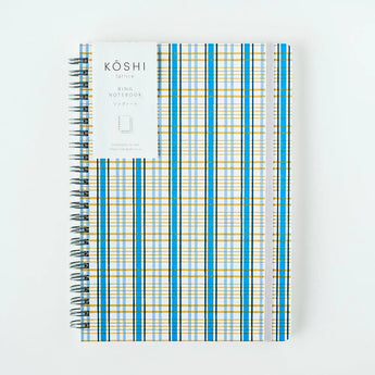 リングノート｜A5 方眼｜格子柄｜友禅紙 KOSHI-4 | 尚雅堂 尚雅堂