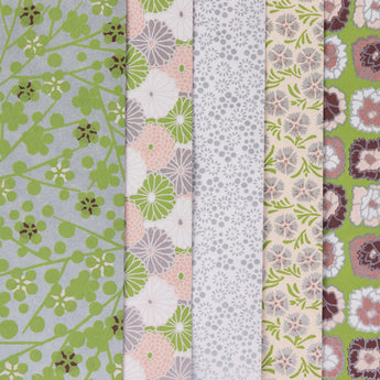 友禅おりがみセット | 日本の紋様 | 花2・花3・縞 | 尚雅堂 尚雅堂