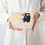 手摺り木版画 | 京都時間 舞妓 | 加藤光穂 作 | 京都 インテリアアート | 竹笹堂 竹笹堂