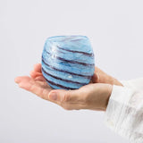 グラス | 琉球ガラス 水星 ブルー | 琉球ガラス匠工房 琉球ガラス匠工房