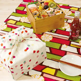 風呂敷バッグ 70cm リング付 | さくら柄 モダンガール｜オーガニックコットン｜むす美 むす美