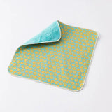 シーサーミンタマー柄3点セット | ポケットティッシュケース フラットポーチ タオルハンカチ | 沖縄 シマノネ シマノネ