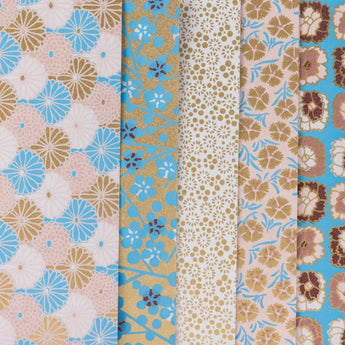 友禅おりがみセット | 日本の紋様 | 花2・花3・縞 | 尚雅堂 尚雅堂