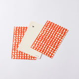 赤瓦柄4点セット | ポチ袋 はがき 小箱 ミニ茶缶 | 沖縄 シマノネ シマノネ