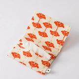 吉祥ハイビスカス柄3点セット | ポケットティッシュケース フラットポーチ タオルハンカチ | 沖縄 シマノネ シマノネ