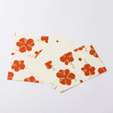 ハイビスカス柄4点セット | ポチ袋 はがき 小箱 ミニ茶缶  | 沖縄 シマノネ シマノネ