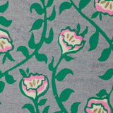 手摺り木版画 | 待宵草 (まつよいぐさ) | 原田裕子 作 | 京都 インテリアアート | 竹笹堂 竹笹堂