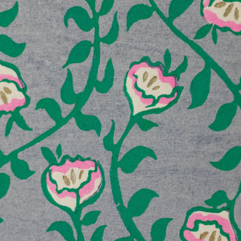 手摺り木版画 | 待宵草 (まつよいぐさ) | 原田裕子 作 | 京都 インテリアアート | 竹笹堂 竹笹堂