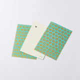 シーサーミンタマー柄4点セット | ポチ袋 はがき 小箱 ミニ茶缶 | 沖縄 シマノネ シマノネ