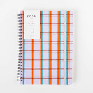 リングノート｜A5 方眼｜格子柄｜友禅紙 KOSHI-1 | 尚雅堂 尚雅堂