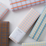 友禅筆箱｜格子柄｜友禅紙 ペンケース KOSHI-4 | 尚雅堂 尚雅堂