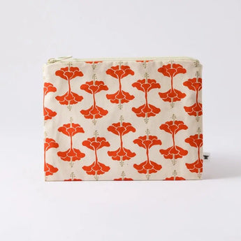 吉祥ハイビスカス柄3点セット | ポケットティッシュケース フラットポーチ タオルハンカチ | 沖縄 シマノネ シマノネ