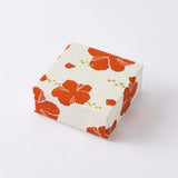 ハイビスカス柄4点セット | ポチ袋 はがき 小箱 ミニ茶缶  | 沖縄 シマノネ シマノネ