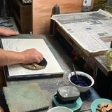 手摺り木版画 | 京都時間 舞妓 | 加藤光穂 作 | 京都 インテリアアート | 竹笹堂 竹笹堂