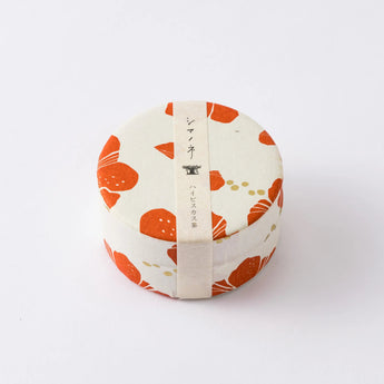 ハイビスカス柄4点セット | ポチ袋 はがき 小箱 ミニ茶缶  | 沖縄 シマノネ シマノネ