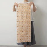 手ぬぐい｜綿100%｜コットン｜注染｜あじろ格子｜チェック オレンジ｜かまわぬ かまわぬ