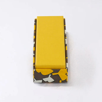 ペンケース｜銀杏柄｜手染め和紙 筆箱 日本製｜幸せの文様シリーズ 小物入れ【 Fuwa Market オリジナル 】 Fuwa Market