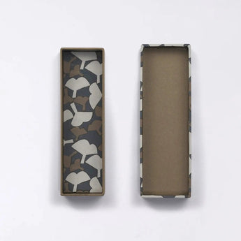 ペンケース｜銀杏柄｜手染め和紙 筆箱 日本製｜幸せの文様シリーズ 小物入れ【 Fuwa Market オリジナル 】 Fuwa Market