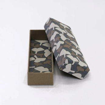 ペンケース｜銀杏柄｜手染め和紙 筆箱 日本製｜幸せの文様シリーズ 小物入れ【 Fuwa Market オリジナル 】 Fuwa Market