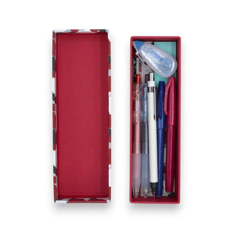 ペンケース｜梅柄｜手染め和紙 筆箱 日本製｜幸せの文様シリーズ 小物入れ【 Fuwa Market オリジナル 】 Fuwa Market