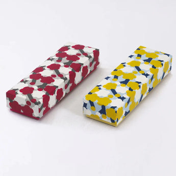 ペンケース｜梅柄｜手染め和紙 筆箱 日本製｜幸せの文様シリーズ 小物入れ【 Fuwa Market オリジナル 】 Fuwa Market