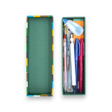 ペンケース｜市松柄｜手染め和紙 筆箱 日本製｜幸せの文様シリーズ 小物入れ【 Fuwa Market オリジナル 】 Fuwa Market