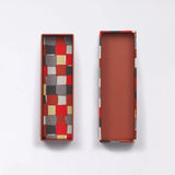 ペンケース｜市松柄｜手染め和紙 筆箱 日本製｜幸せの文様シリーズ 小物入れ【 Fuwa Market オリジナル 】 Fuwa Market