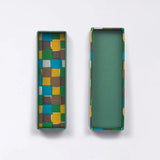 ペンケース｜市松柄｜手染め和紙 筆箱 日本製｜幸せの文様シリーズ 小物入れ【 Fuwa Market オリジナル 】 Fuwa Market