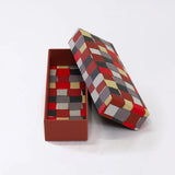 ペンケース｜市松柄｜手染め和紙 筆箱 日本製｜幸せの文様シリーズ 小物入れ【 Fuwa Market オリジナル 】 Fuwa Market