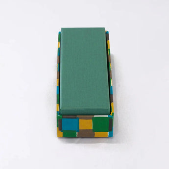 ペンケース｜市松柄｜手染め和紙 筆箱 日本製｜幸せの文様シリーズ 小物入れ【 Fuwa Market オリジナル 】 Fuwa Market