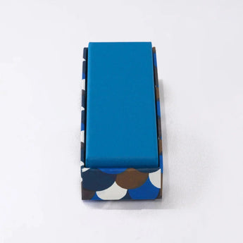 ペンケース｜青海波柄｜手染め和紙 筆箱 日本製｜幸せの文様シリーズ 小物入れ【 Fuwa Market オリジナル 】 Fuwa Market