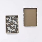 貼り箱ケース｜銀杏柄｜手染め和紙 筆箱 日本製｜幸せの文様シリーズ 小物入れ【 Fuwa Market オリジナル 】 Fuwa Market