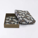 貼り箱ケース｜銀杏柄｜手染め和紙 筆箱 日本製｜幸せの文様シリーズ 小物入れ【 Fuwa Market オリジナル 】 Fuwa Market