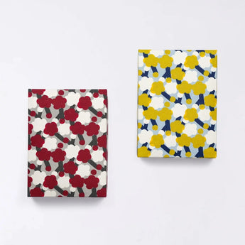 貼り箱ケース｜梅柄｜手染め和紙 筆箱 日本製｜幸せの文様シリーズ 小物入れ【 Fuwa Market オリジナル 】 Fuwa Market